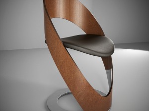 chair 02 Model 3D