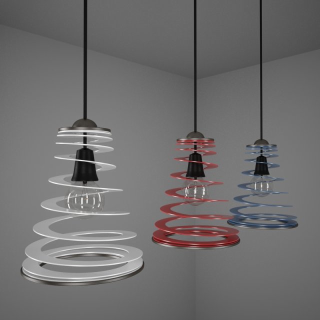 lamp 07 3D Модель .c4d .max .obj .3ds .fbx .stl .blend 