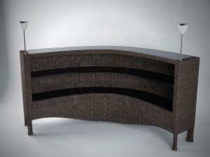 bel air bar 3D मॉडल