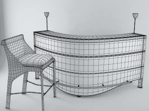 Bel Air Bar Modelo 3D