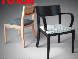 crinion side chair 3D Model