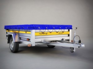 trailer tema 3D Model