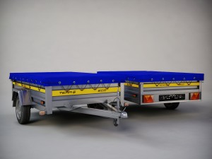 trailer tema Model 3D