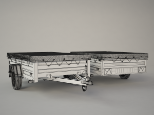 trailer tema Model 3D