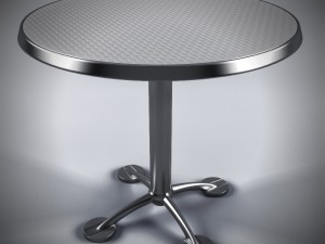 toledo stacking chair and table 3D Model