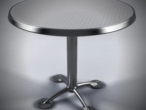 toledo stacking chair and table 3D Model