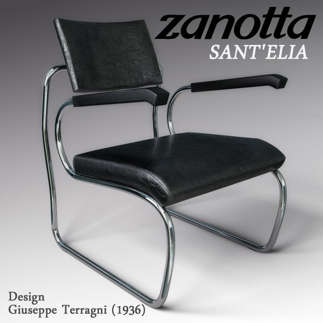 santelia Modelo 3D .c4d .max .obj .3ds .fbx .stl .blend 