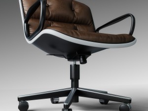 pollock executive chair Model 3D