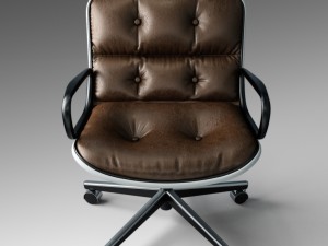 pollock executive chair Model 3D