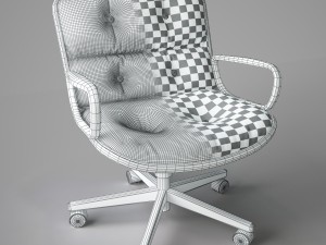 pollock executive chair Model 3D