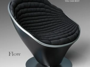 flow armchair 3D Model