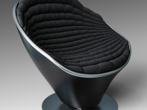 flow armchair Modelo 3D