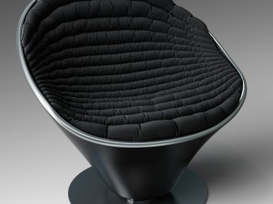 flow armchair Modelo 3D