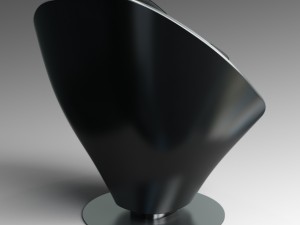 flow armchair Modelo 3D