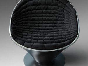 flow armchair Modelo 3D