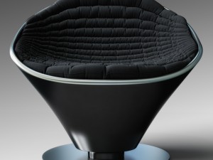 flow armchair Modelo 3D