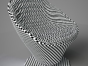 flow armchair Modelo 3D
