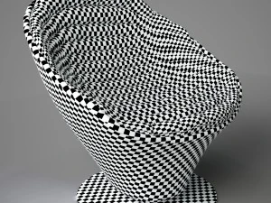 flow armchair 3D Model