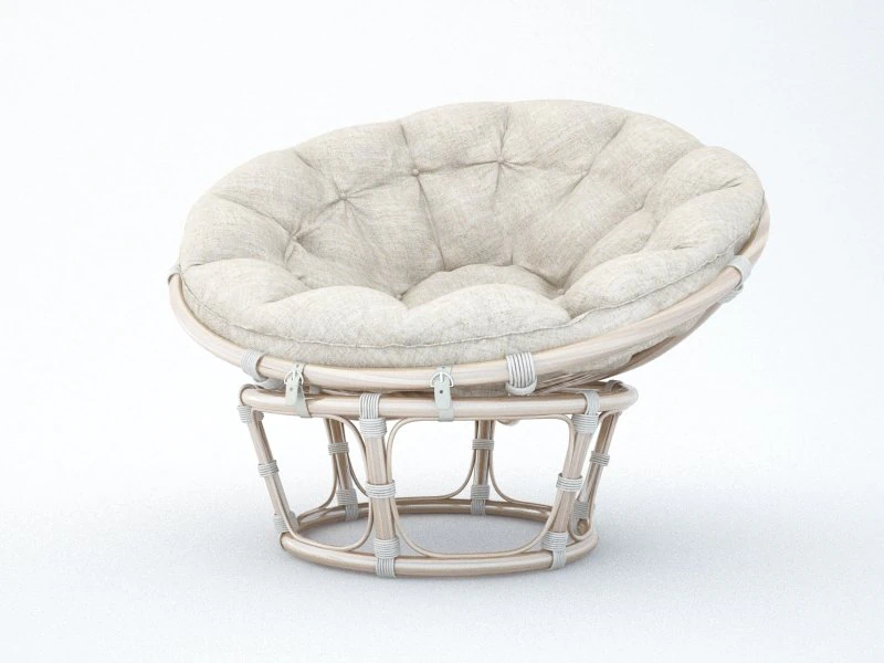 papasan 3D Model .c4d .max .obj .3ds .fbx .stl .blend 