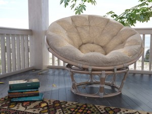 papasan 3Dモデル