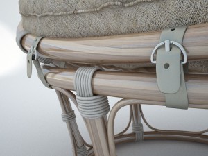 papasan 3Dモデル