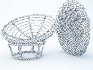 papasan 3Dモデル