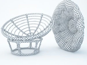 papasan 3D Model