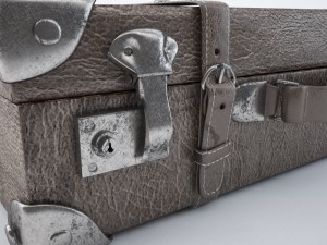 travel suitcase Model 3D