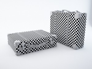 travel suitcase Model 3D