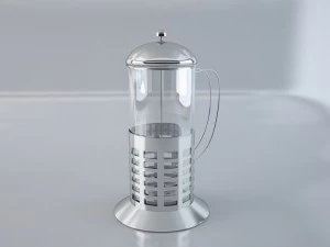 fransız &ccedil;ay bardağı 3D Model