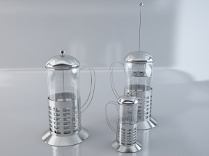french teaglass 3D Модель