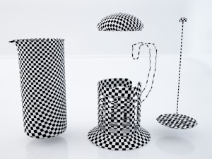 french teaglass 3D Модель