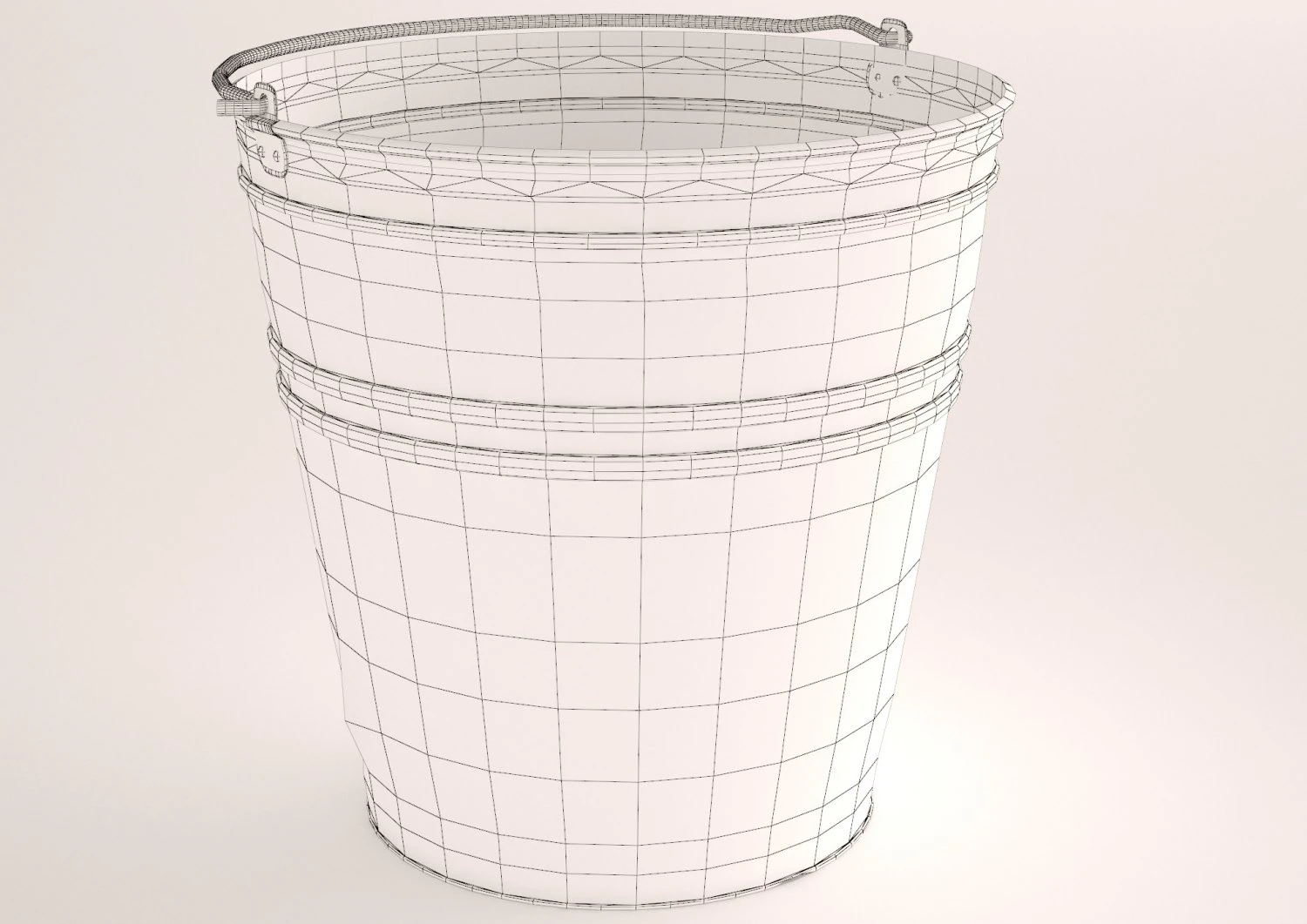 rust bucket 3D Model .c4d .max .obj .3ds .fbx .stl .blend 