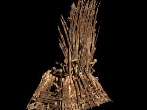 game of thrones iron throne Modelo 3D