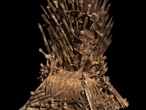 game of thrones iron throne Modelo 3D
