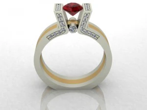 fashion ring 3D Print Model