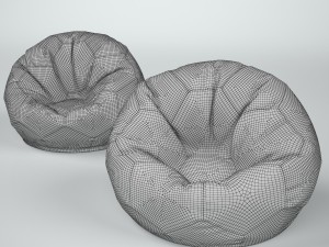 ball bag chair Modèle 3D