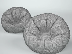 ball bag chair 3D Model