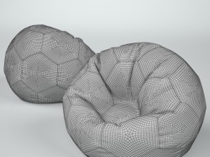 ball bag chair Modèle 3D