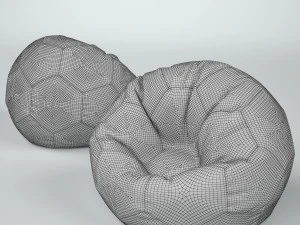 ball bag chair 3D Model