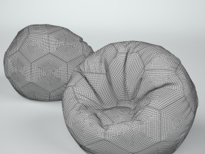 ball bag chair Modèle 3D