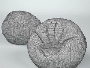 ball bag chair 3D Model
