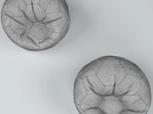 ball bag chair 3D Model
