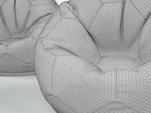 ball bag chair Modèle 3D