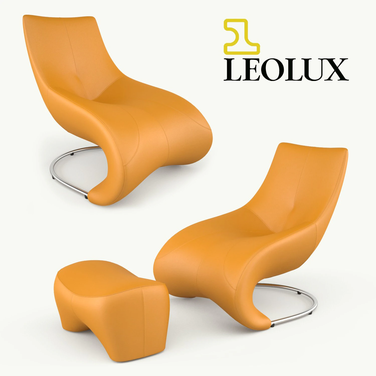 leolux darius 3D Model .c4d .max .obj .3ds .fbx .stl .blend