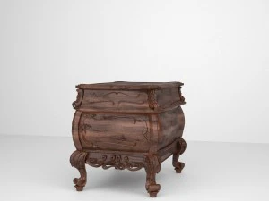 ornamental commode 3D Model