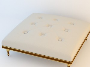 decorative pouf 3D 모델