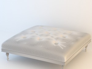 decorative pouf 3D 모델