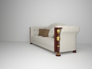 decorative sofa Modèle 3D