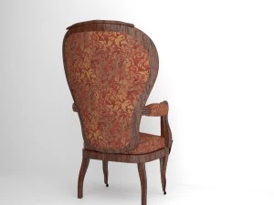 클래식 의자 3D 모델